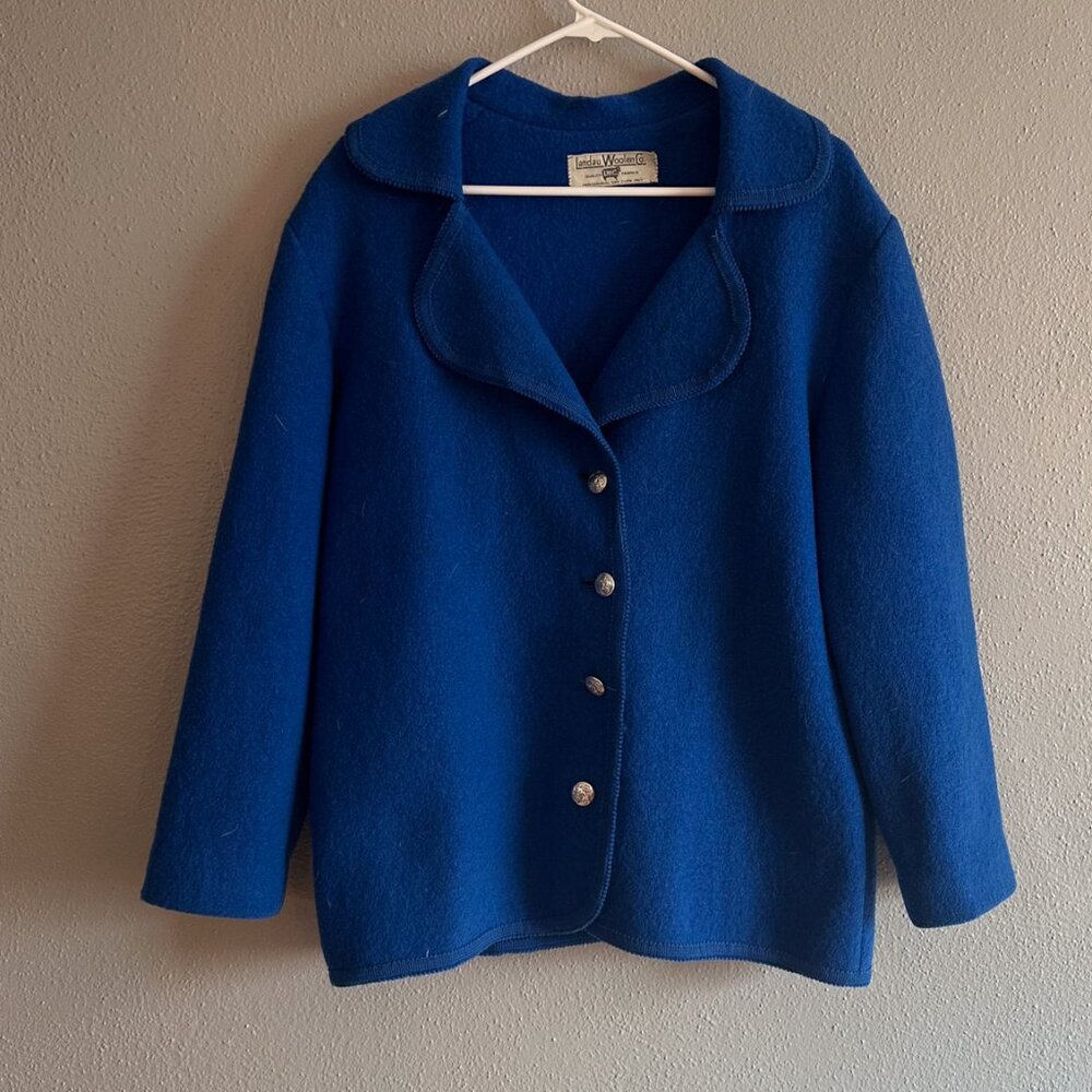 Landau Woolen Co. Wool Jacket/ Cardigan